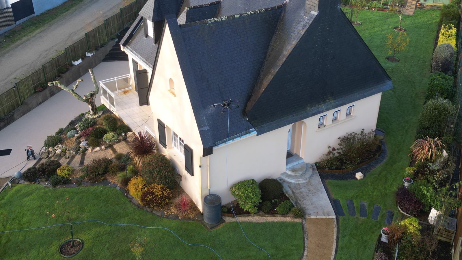 Nettoyage par drone à Auray