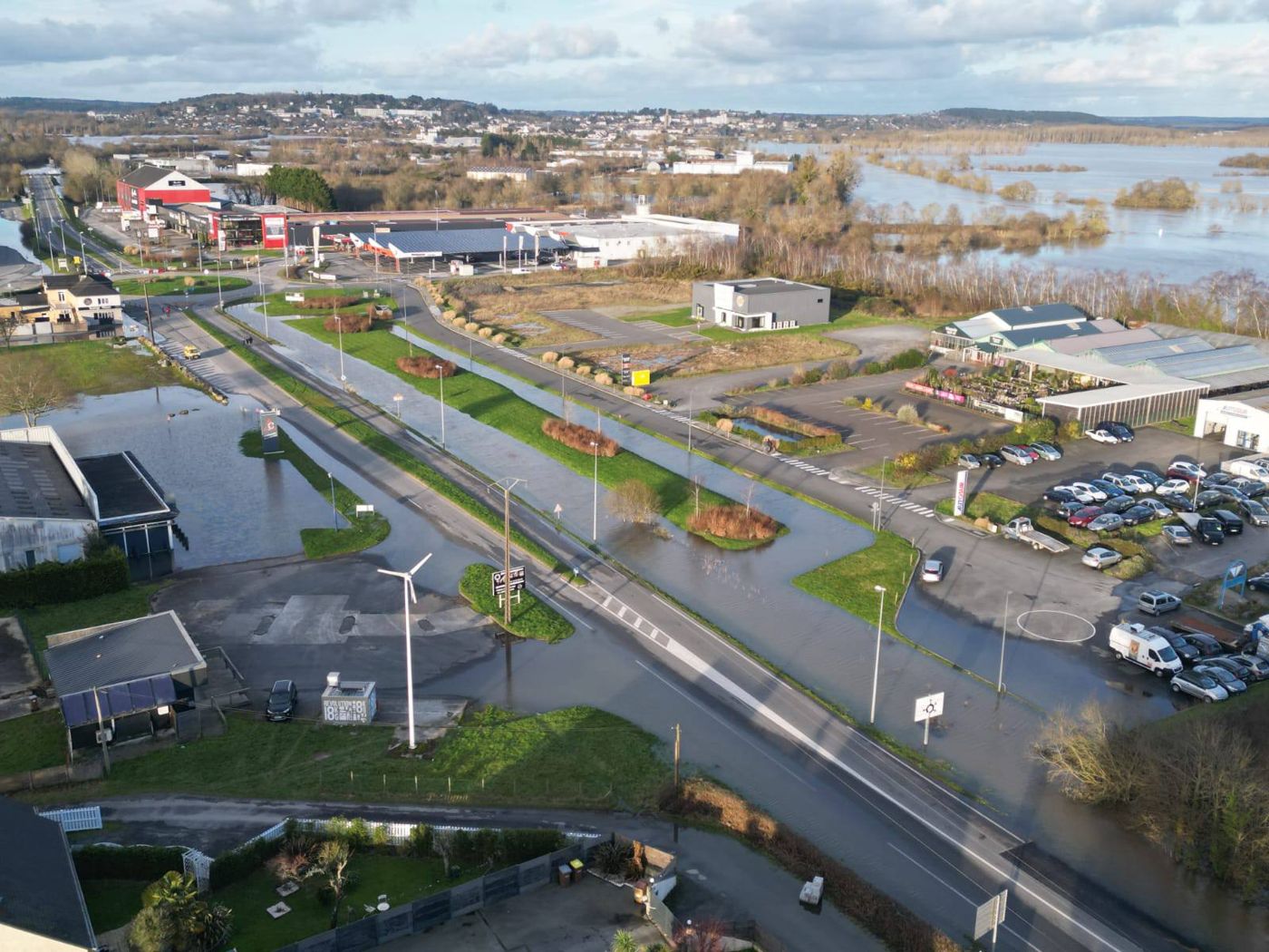 Au cœur des inondations de Redon : ALR Drones mobilisé sur le terrain