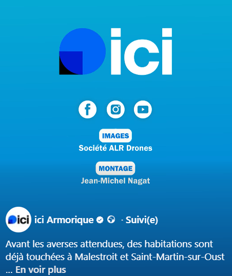 Photos et vidéos par drone pour les médias et chaînes d’information